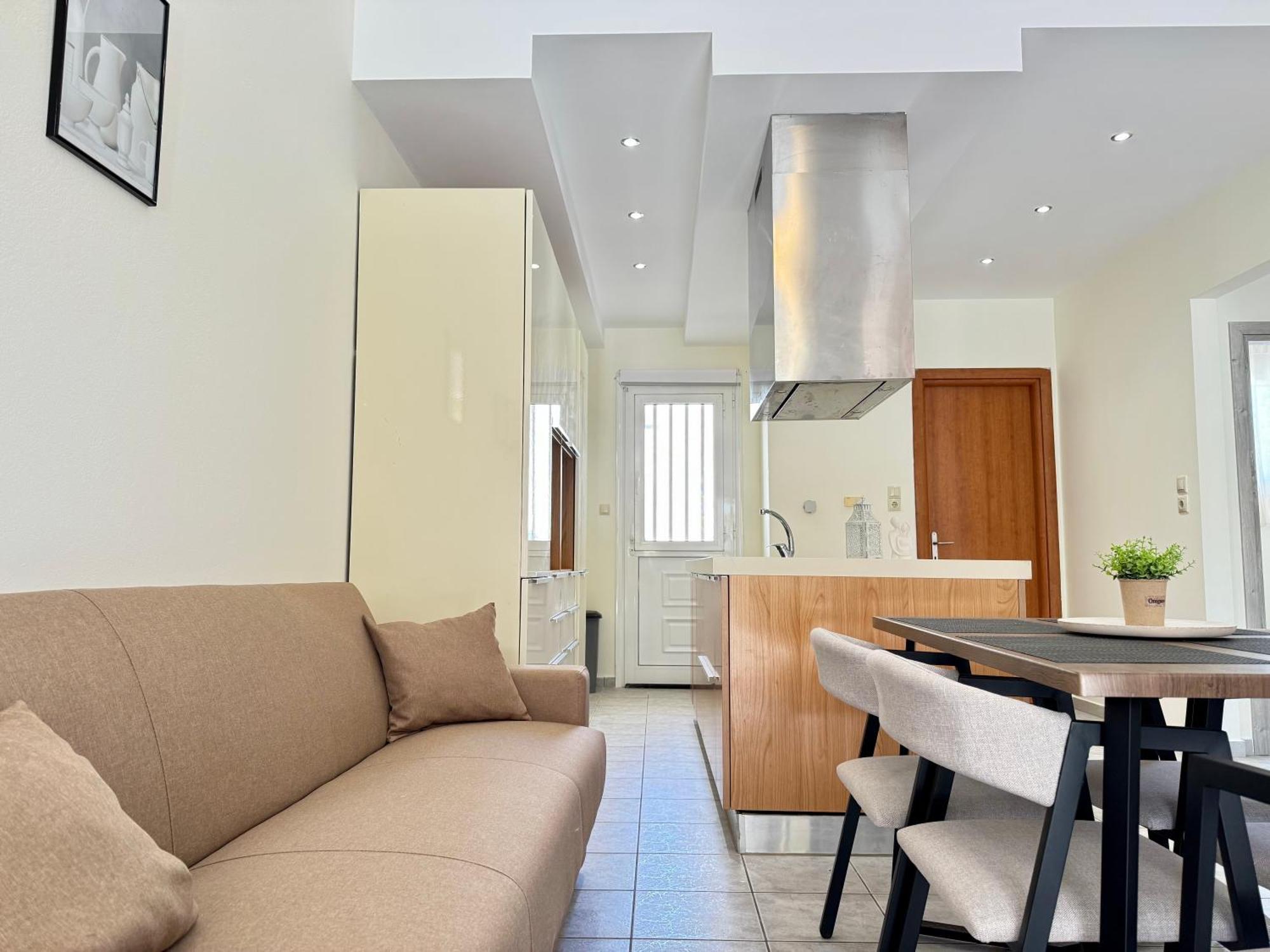 Spacious & Cozy Apartment, With Big Yard, In Kos Экстерьер фото
