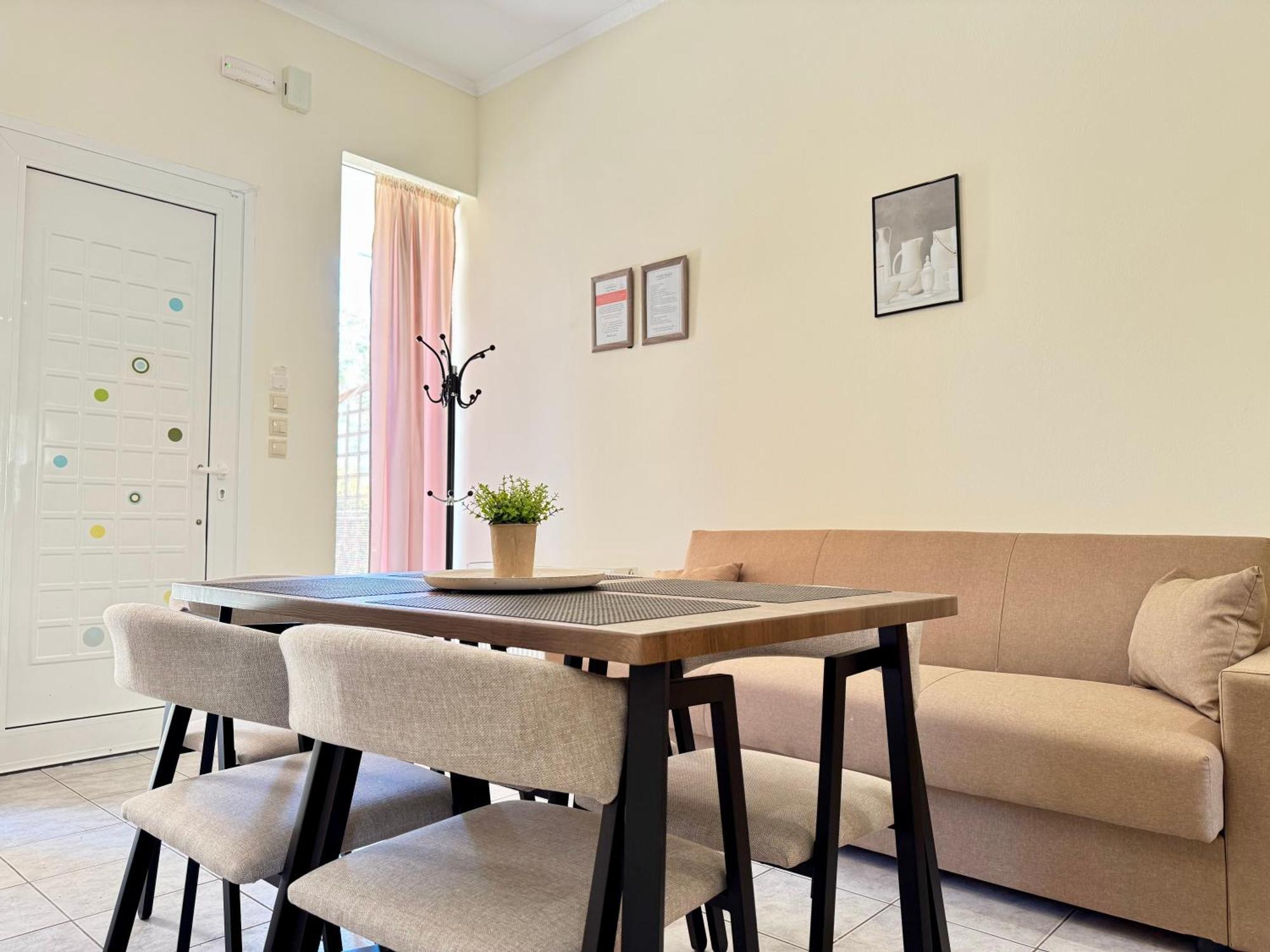 Spacious & Cozy Apartment, With Big Yard, In Kos Экстерьер фото