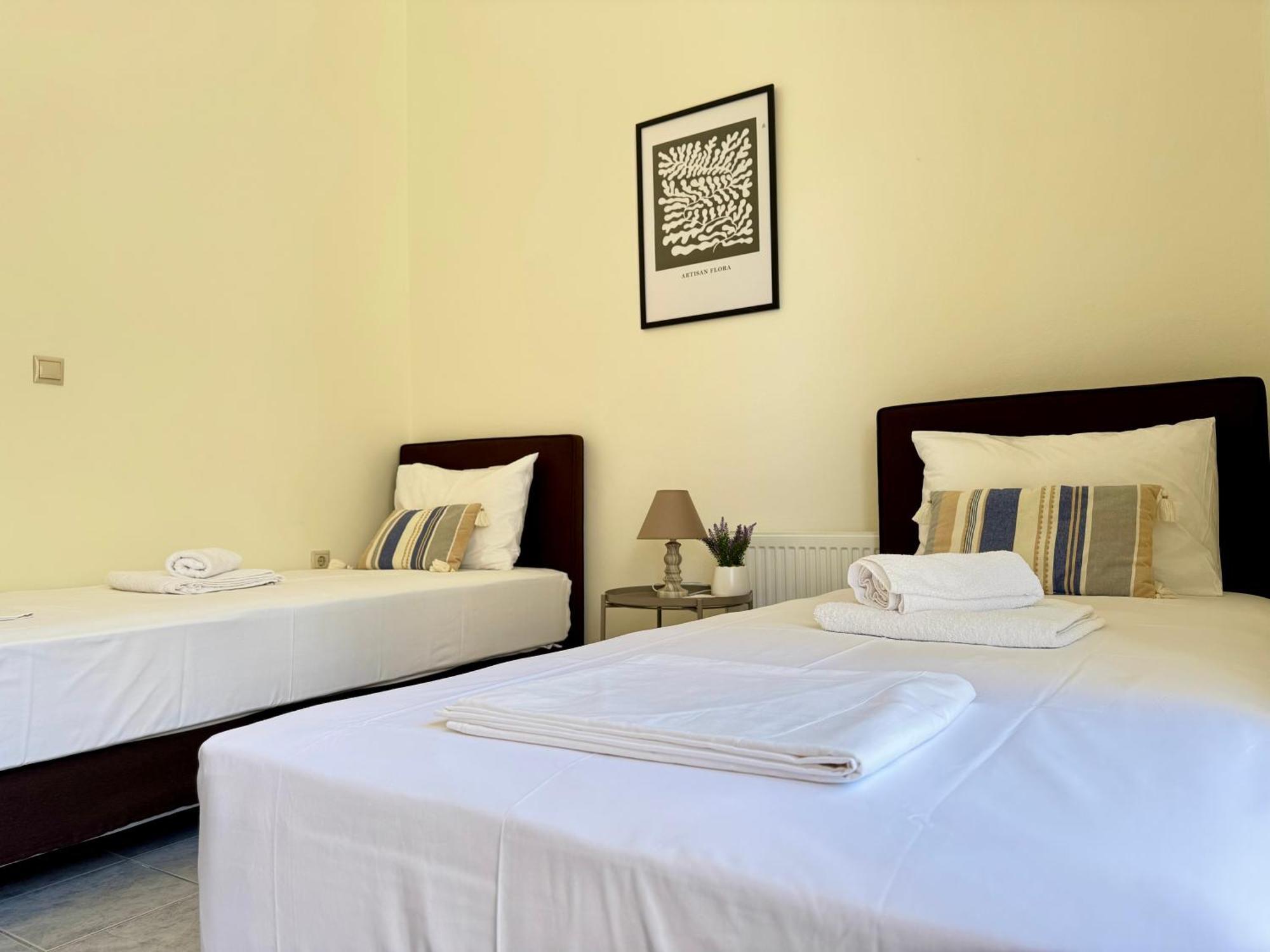 Spacious & Cozy Apartment, With Big Yard, In Kos Экстерьер фото