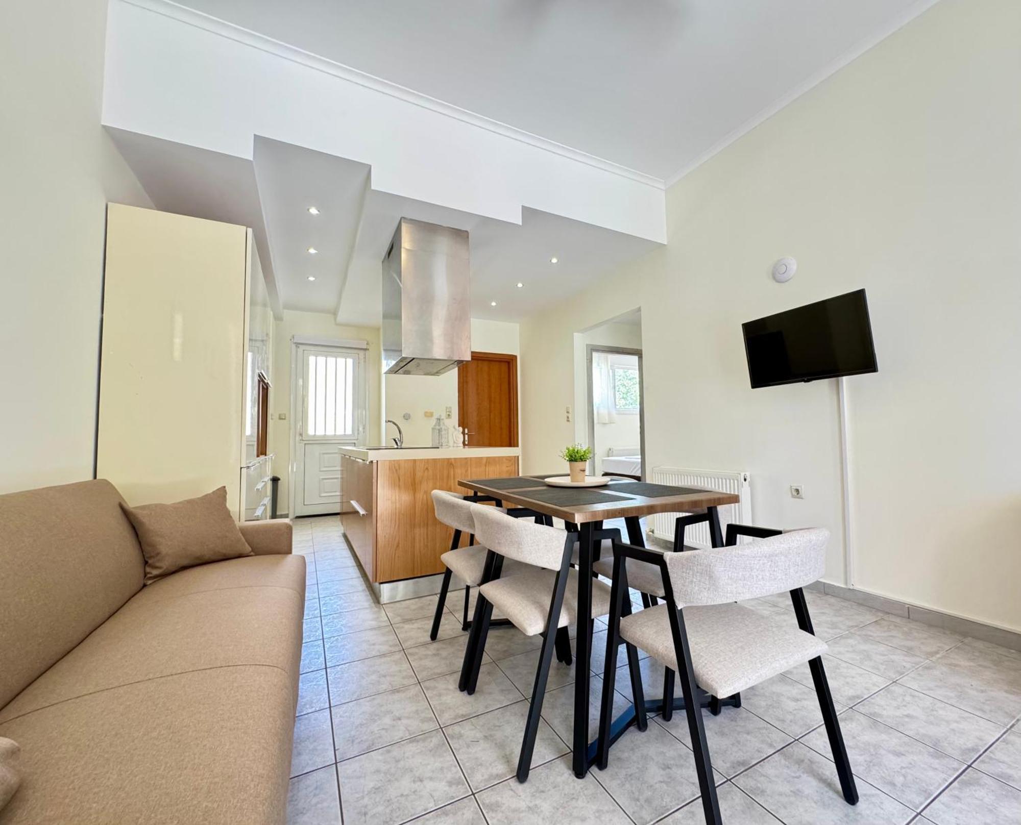 Spacious & Cozy Apartment, With Big Yard, In Kos Экстерьер фото